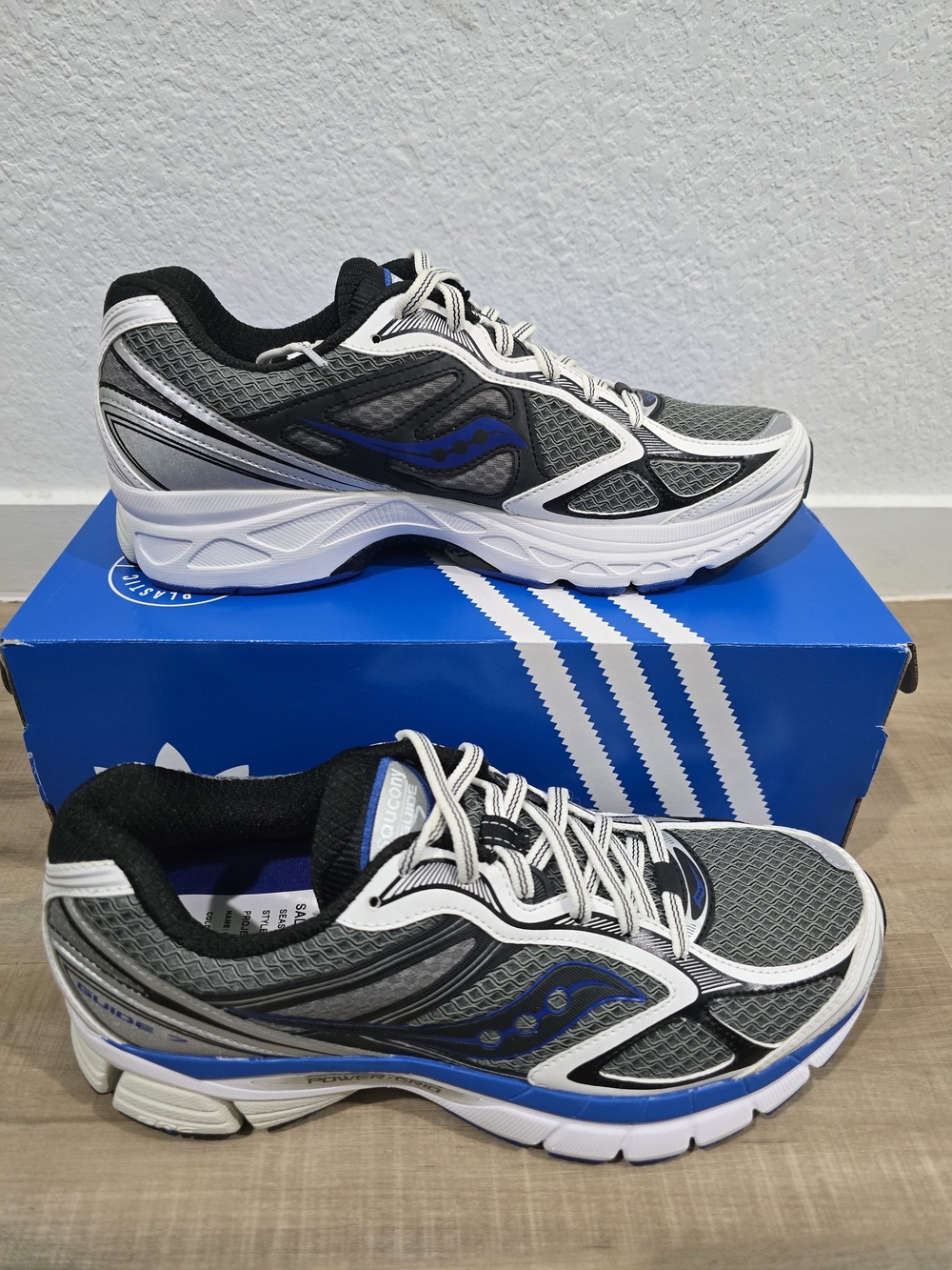Saucony Progril Guide7 Men’s Grey & Blue Running Shoes